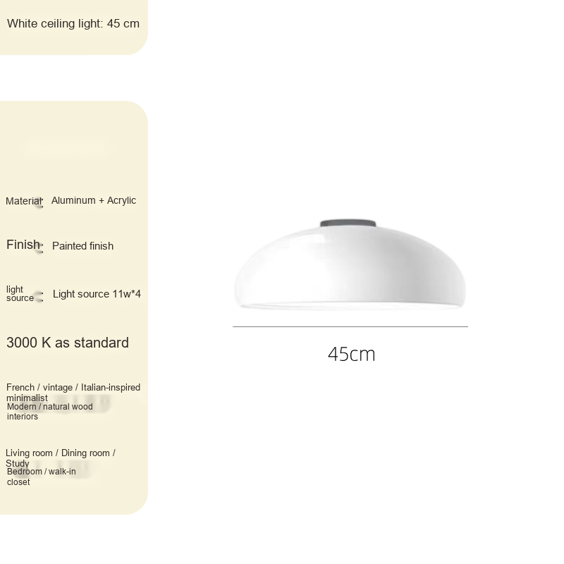 Minimalist Pendant & Ceiling Light — AM0251, view 18