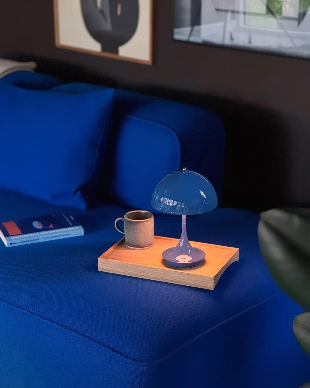 Portable Dimmable Mushroom Table Lamp — AM0136, view 45