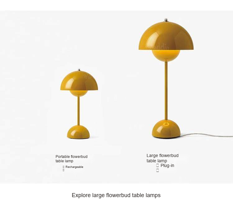 Magnetic-Charging Flowerbud Table Lamp — AM0162, view 41