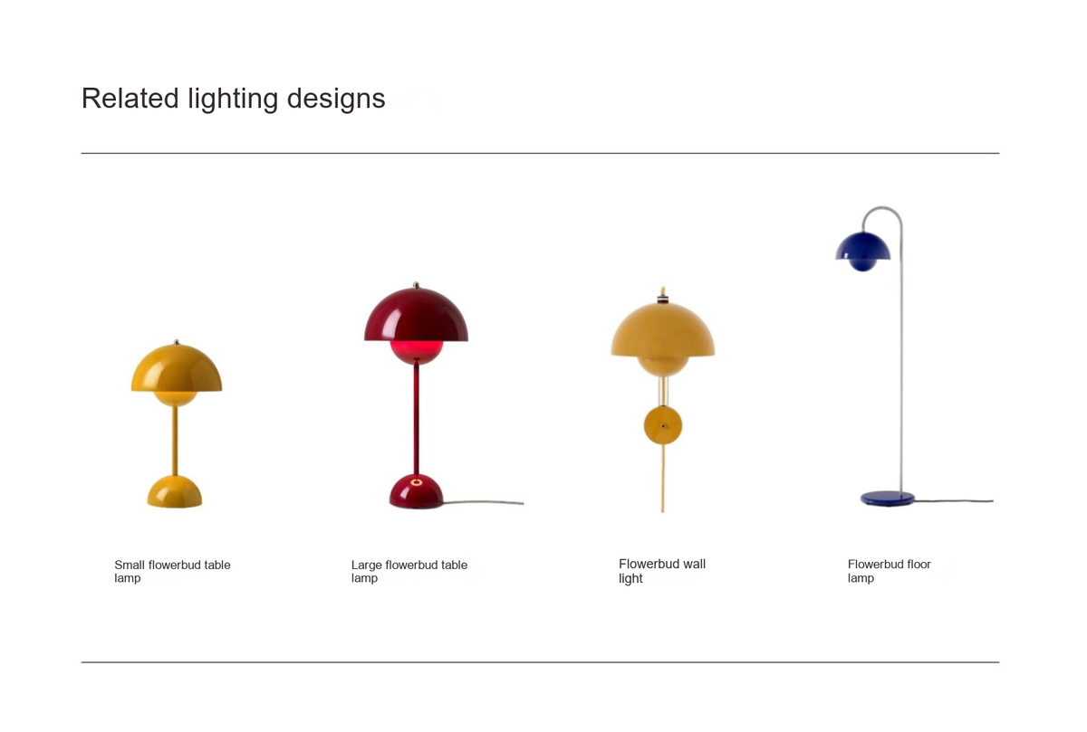 Flowerbud Pendant Light — AM0134, view 33