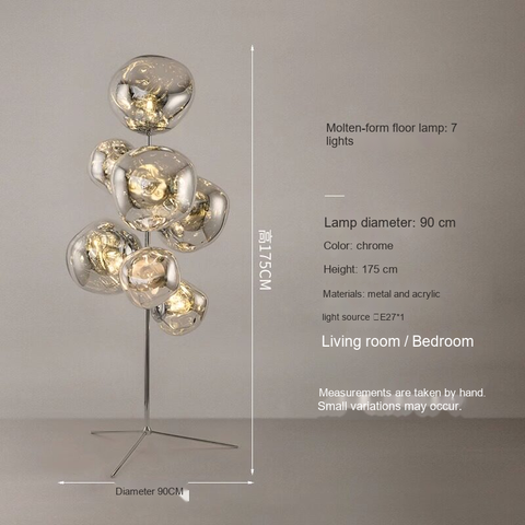 90*175CM-7 lights Chrome