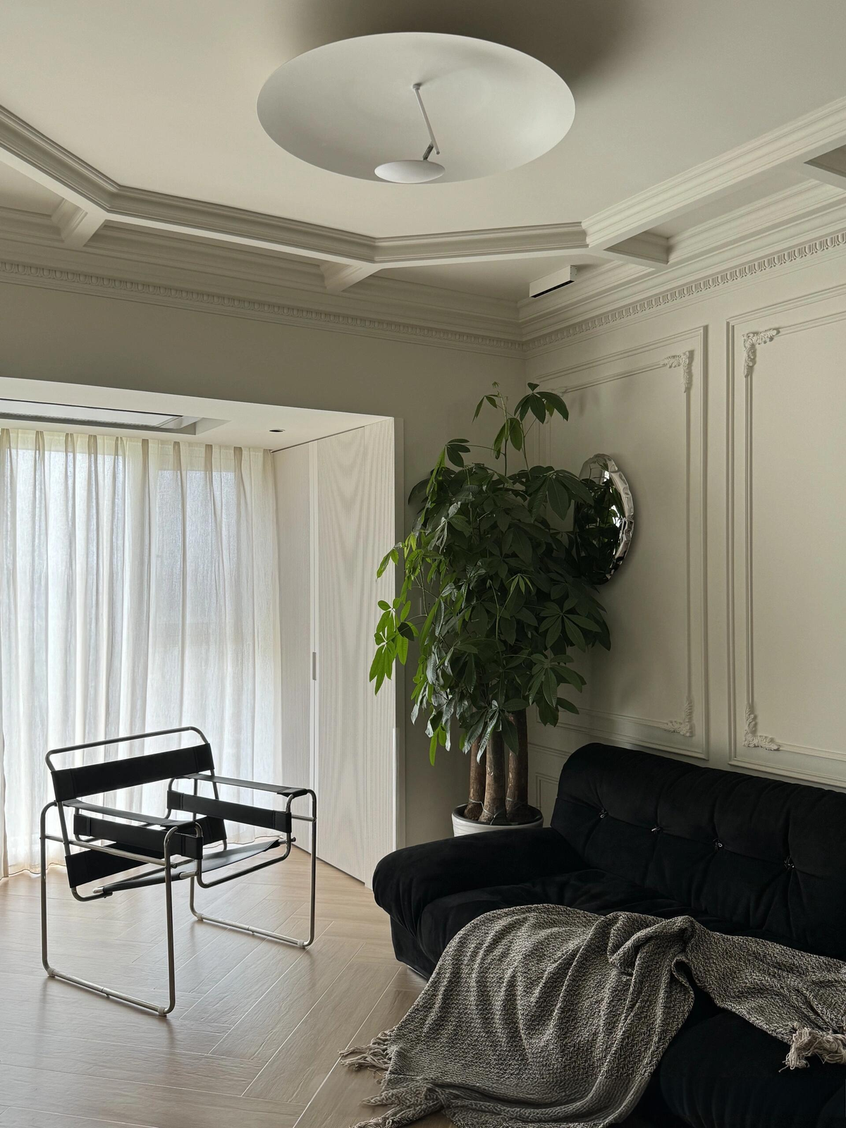 Gold Leaf Ceiling Light — AM0160, view 2