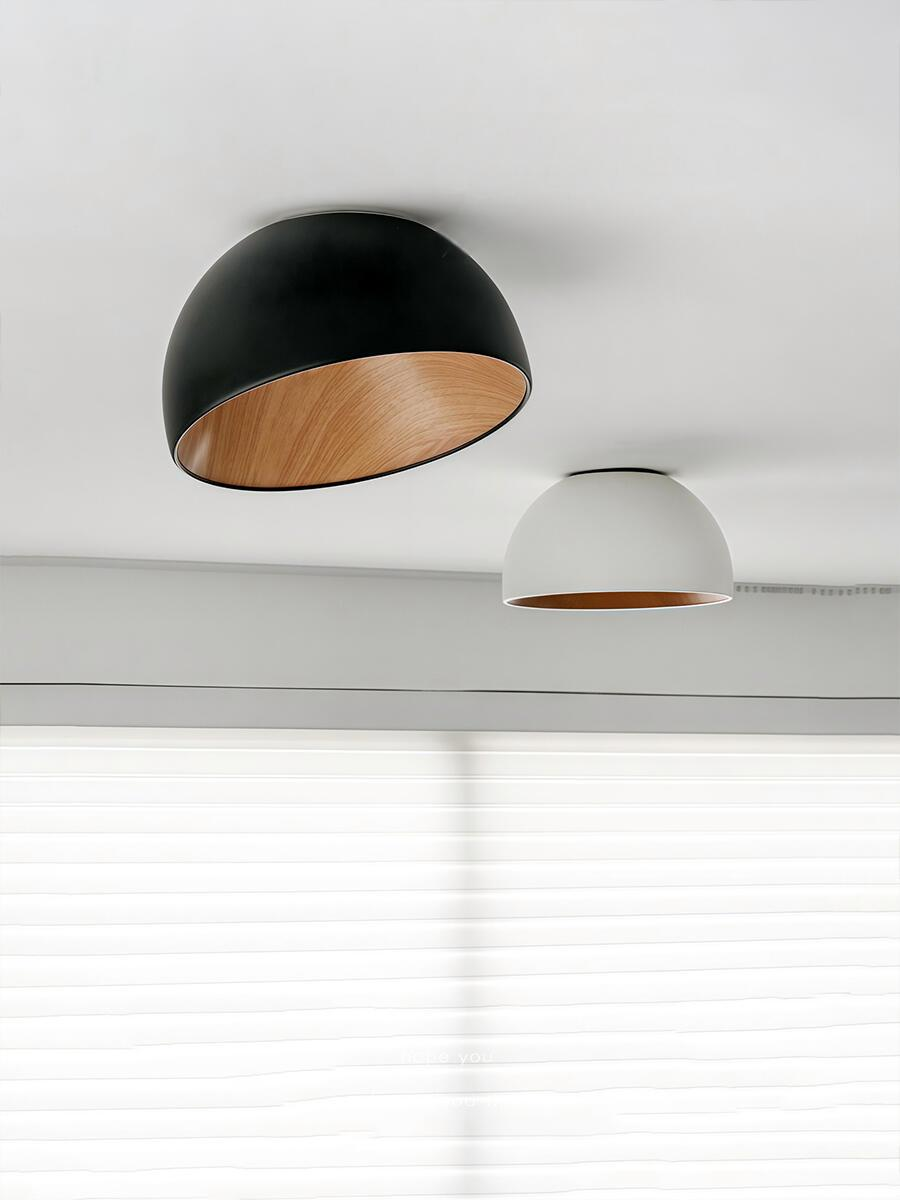 Wood Accent Ceiling Light — AM0188, view 2