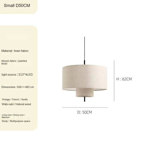 D50cm Linen fabric