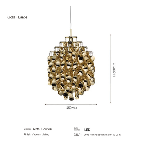 Gold 4-tier D45CM