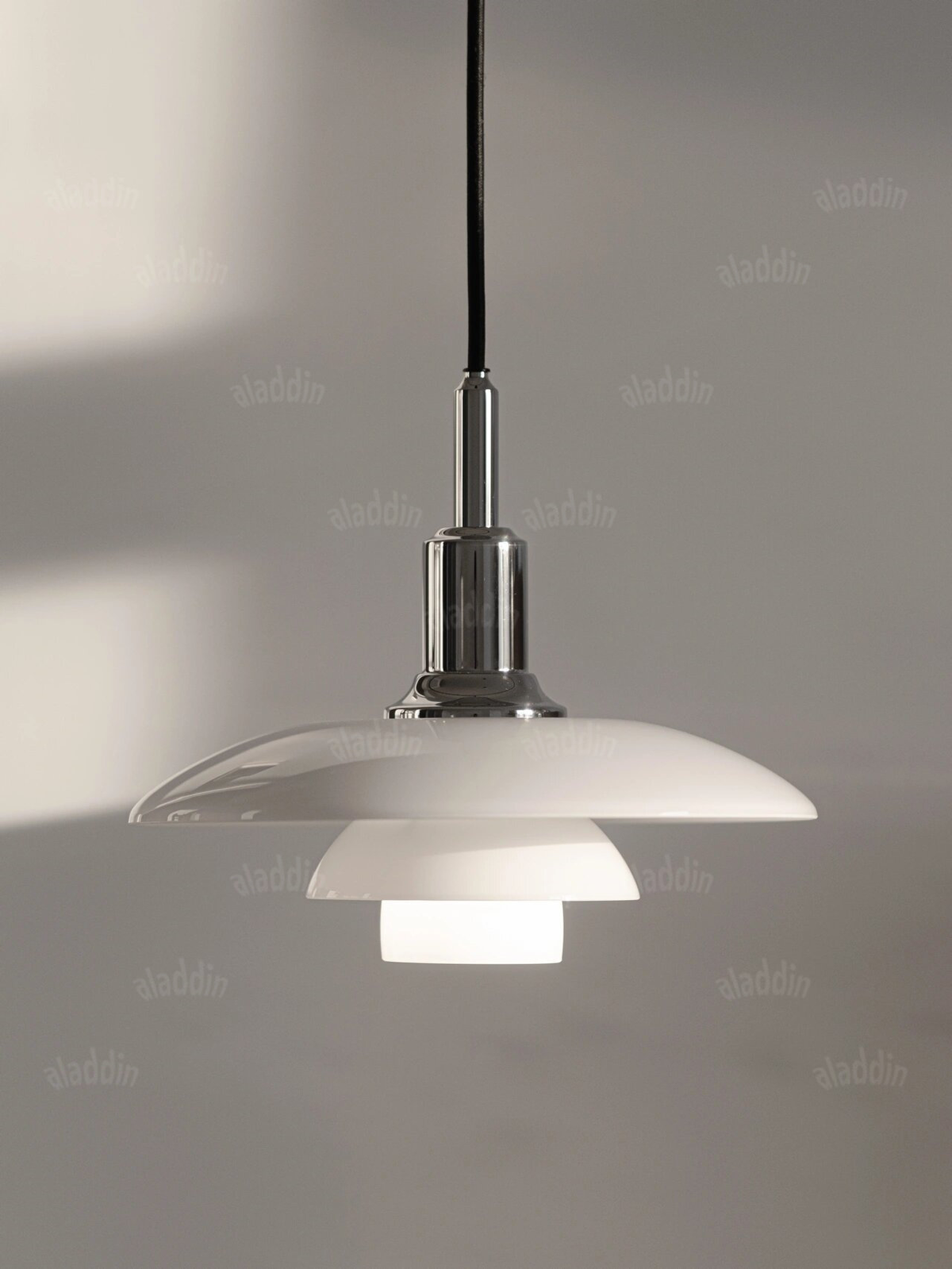 Layered Opal Glass Pendant Light — AM0151, view 1