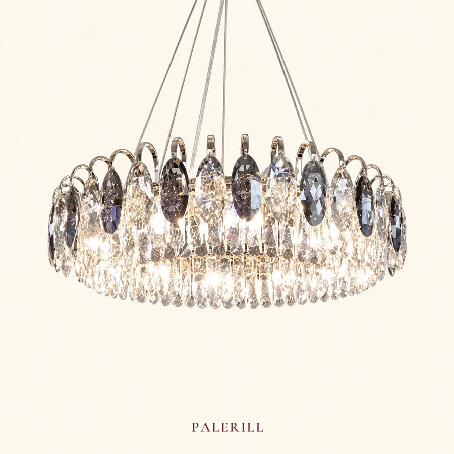 AM0027 · Modern Minimalist Crystal Chandelier for Dining Rooms · 8 Configurations — AM0027, view 1