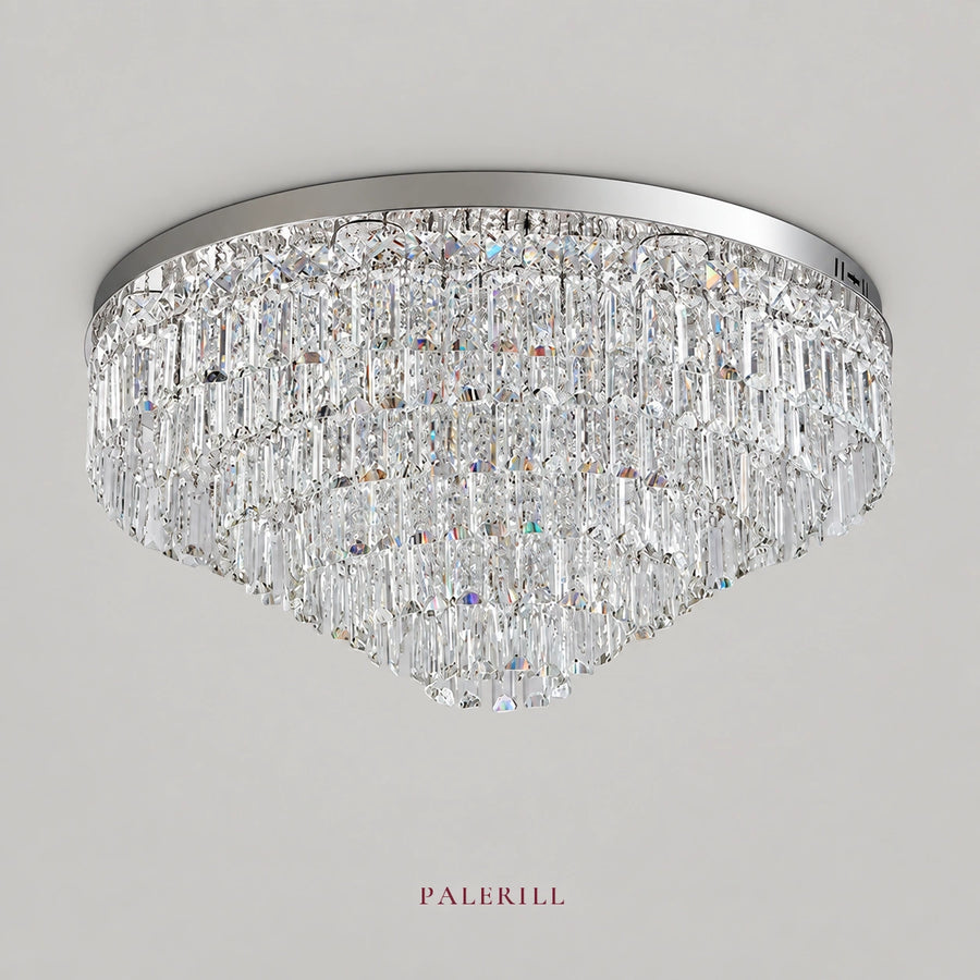 AM0089 · French Flush Mount Square Ceiling Light for Bedrooms · 3 Configurations — AM0089, view 1
