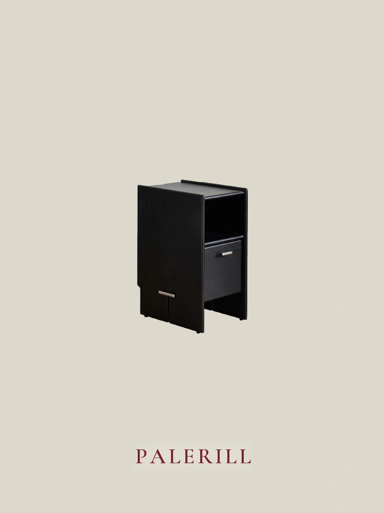 Wooden Bedside Storage Table — AMF0015, view 1