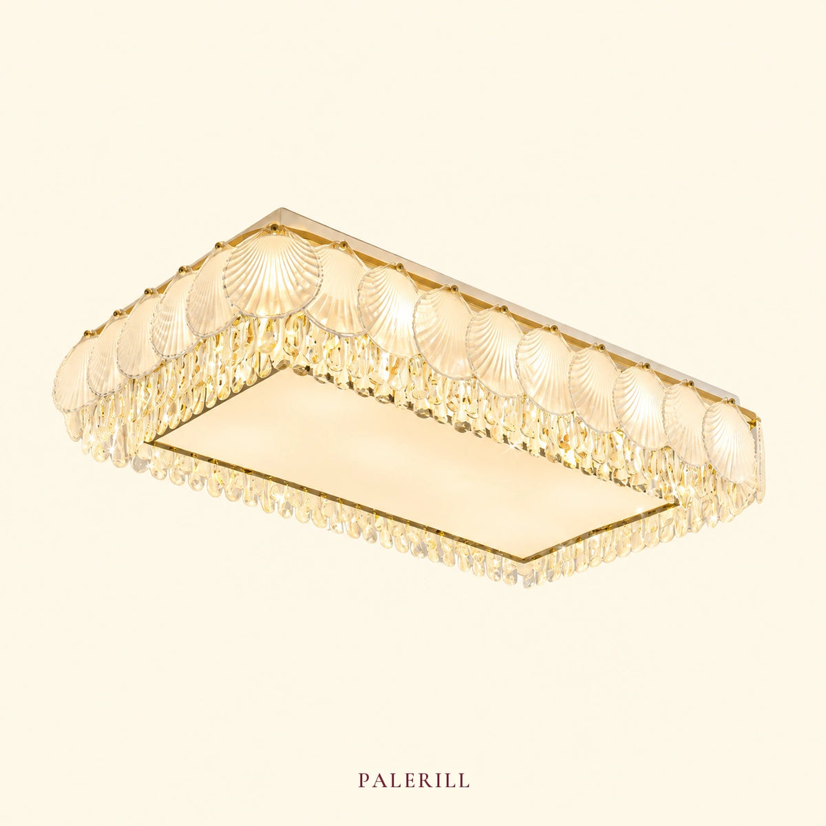 AM0105 · French Flush Mount Rectangular Ceiling Light for Bedrooms · 8 Configurations — AM0105, view 1