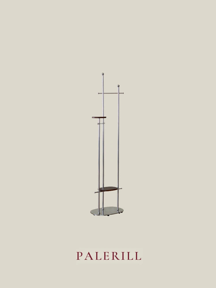 Mobile Stainless Steel Clothes Rack — AMF0008, view 1