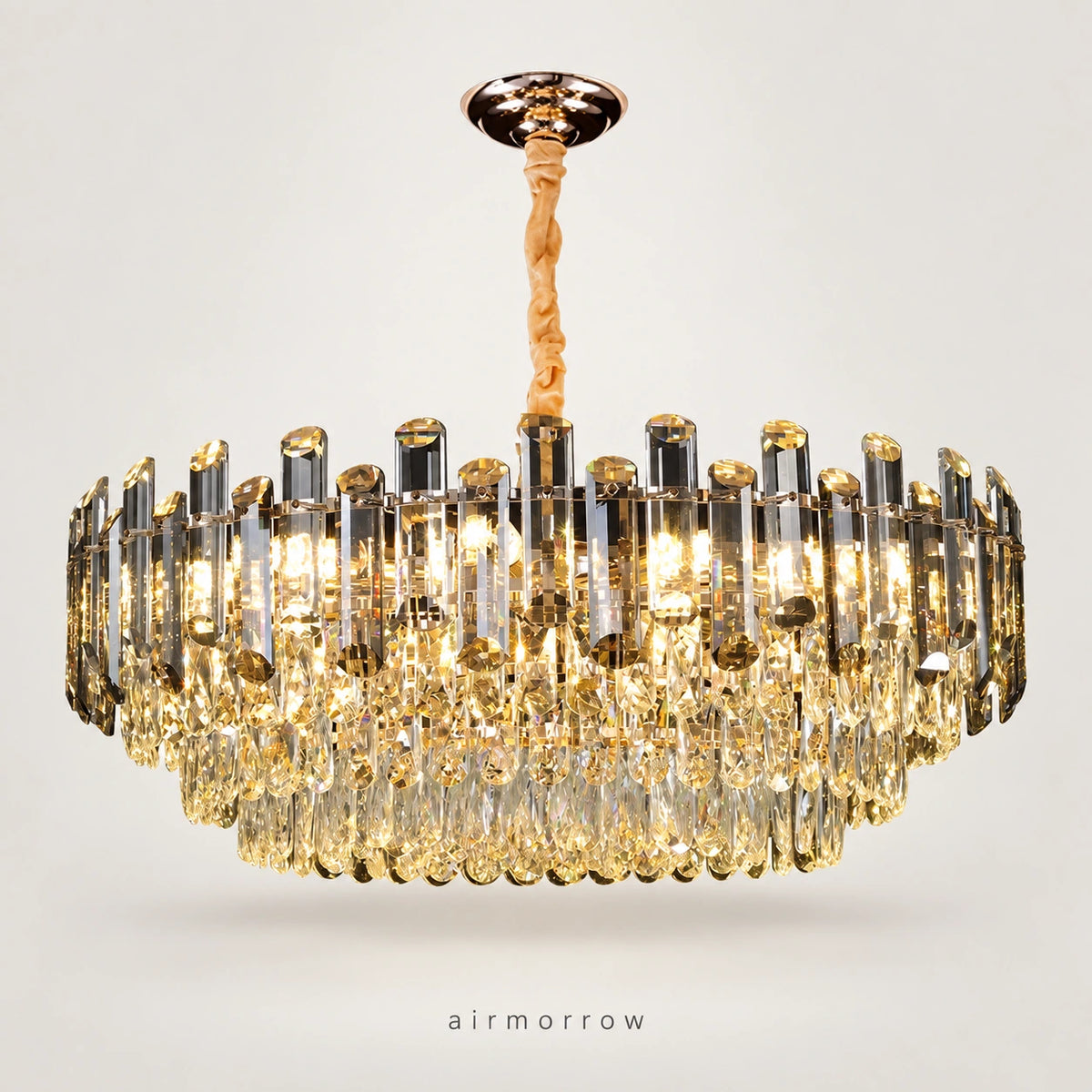 AM0045 · Modern Minimalist Crystal Chandelier for Living Spaces · 5 Configurations — AM0045, view 1