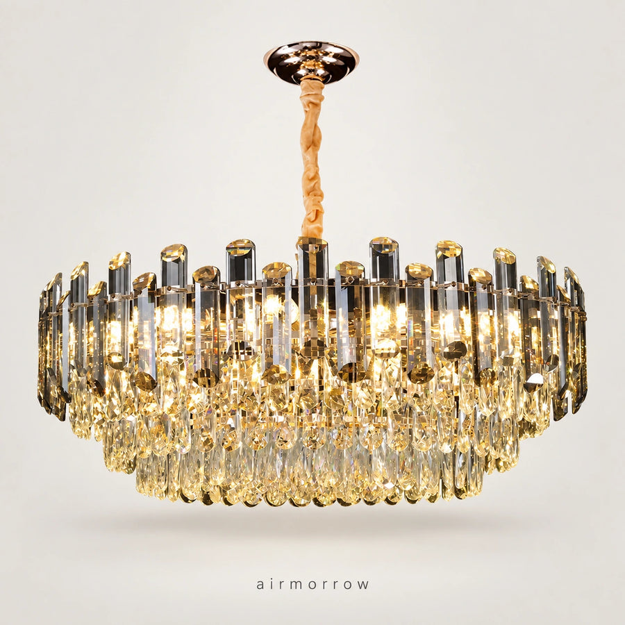 AM0045 · Modern Minimalist Crystal Chandelier for Living Spaces · 5 Configurations — AM0045, view 1