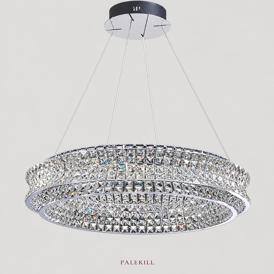 AM0021 · Modern Minimalist Crystal Chandelier for Living Spaces · 6 Configurations — AM0021, view 1