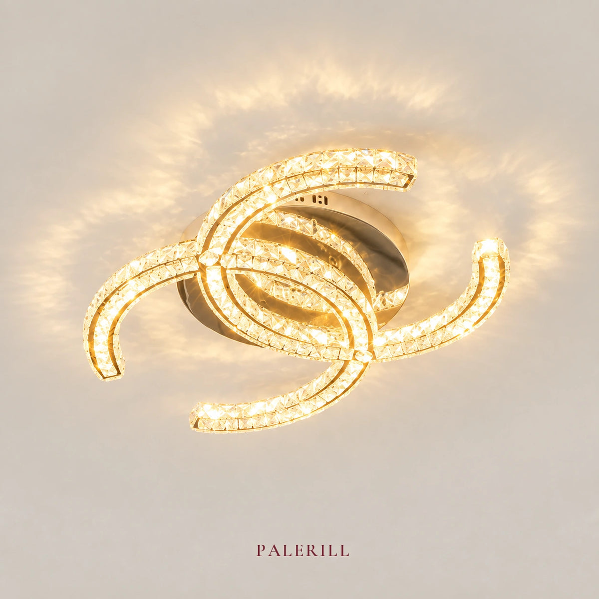 AM0085 · French Round Flush Mount Ceiling Light for Bedrooms · 8 Configurations — AM0085, view 1
