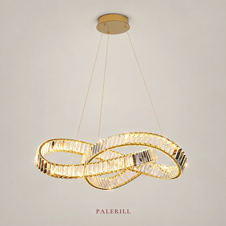 AM0062 · Modern Minimalist Crystal Chandelier · 2 Configurations — AM0062, view 1