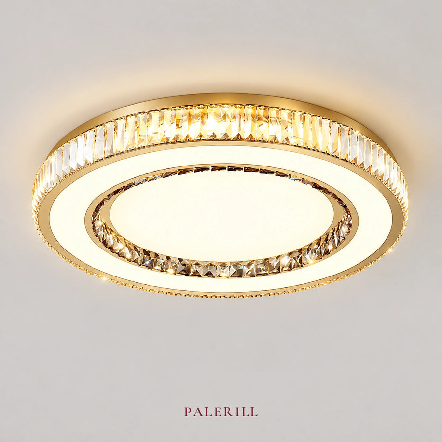 AM0090 · French Flush Mount Trapezoid Ceiling Light for Bedrooms · 4 Configurations — AM0090, view 1