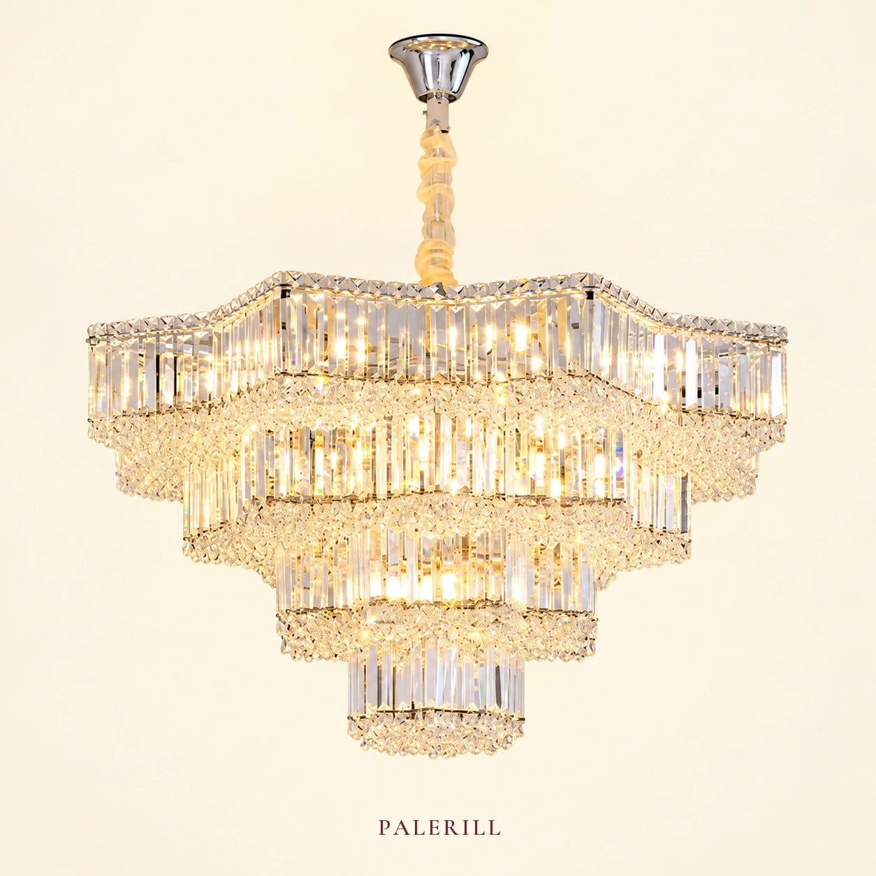 AM0049 · Modern Minimalist Crystal Chandelier for Dining Rooms · 4 Configurations — AM0049, view 1