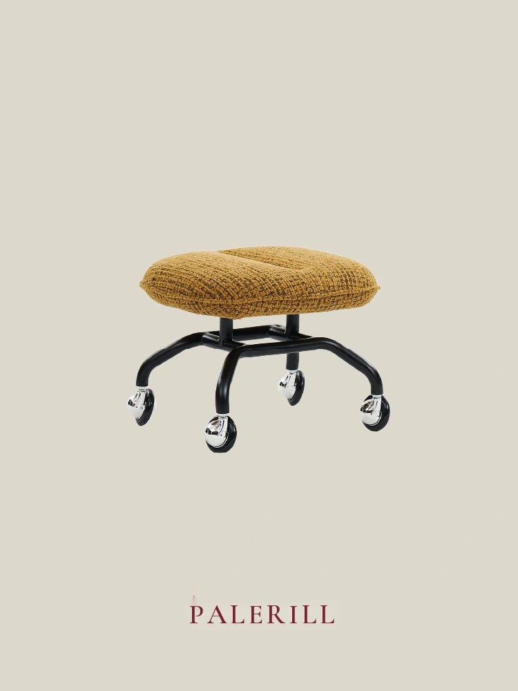 Rolling Low Stool — AMF0002, view 1