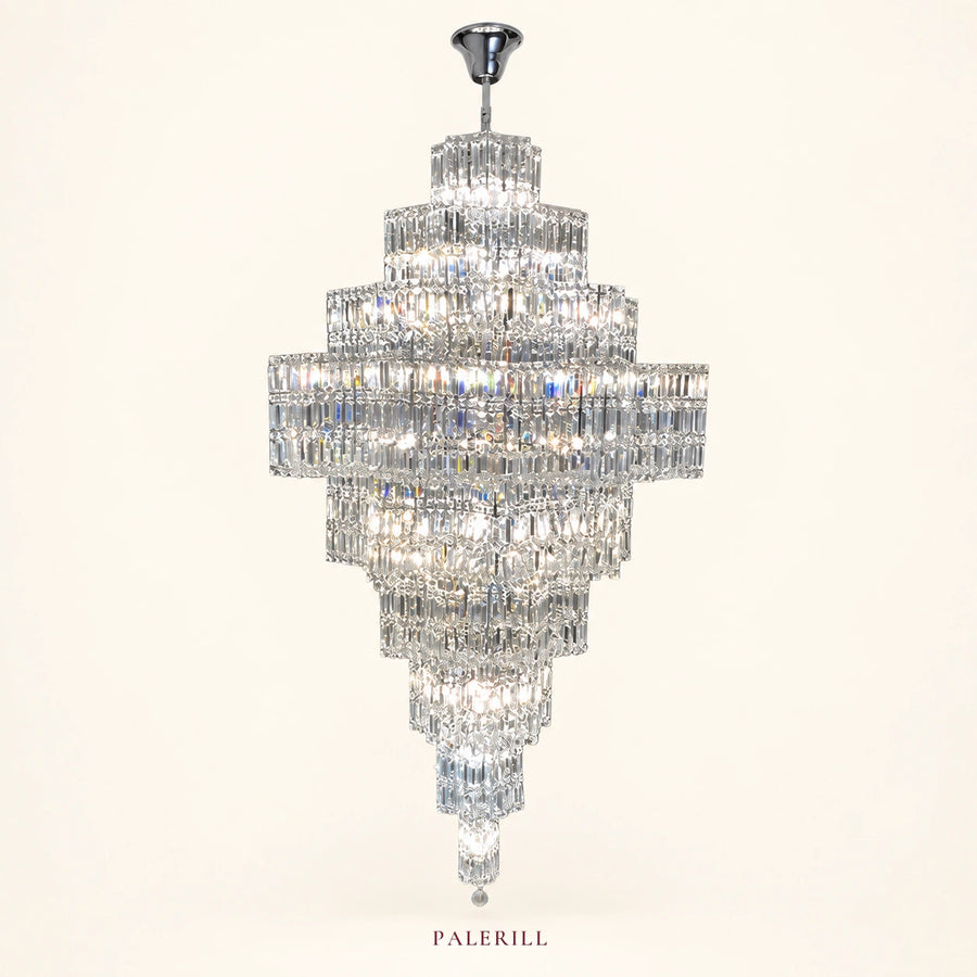 AM0008 · Modern Minimalist Crystal Chandelier for Living Spaces · 7 Configurations — AM0008, view 1