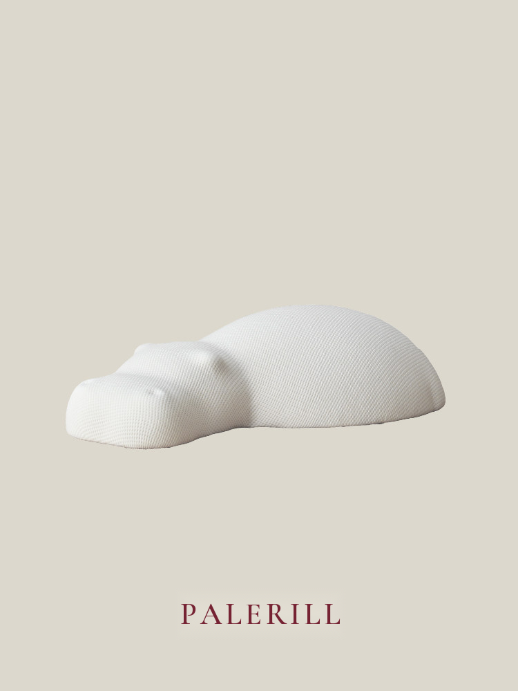 Hippo-Shaped Floor Pouf — AMF0061, view 2