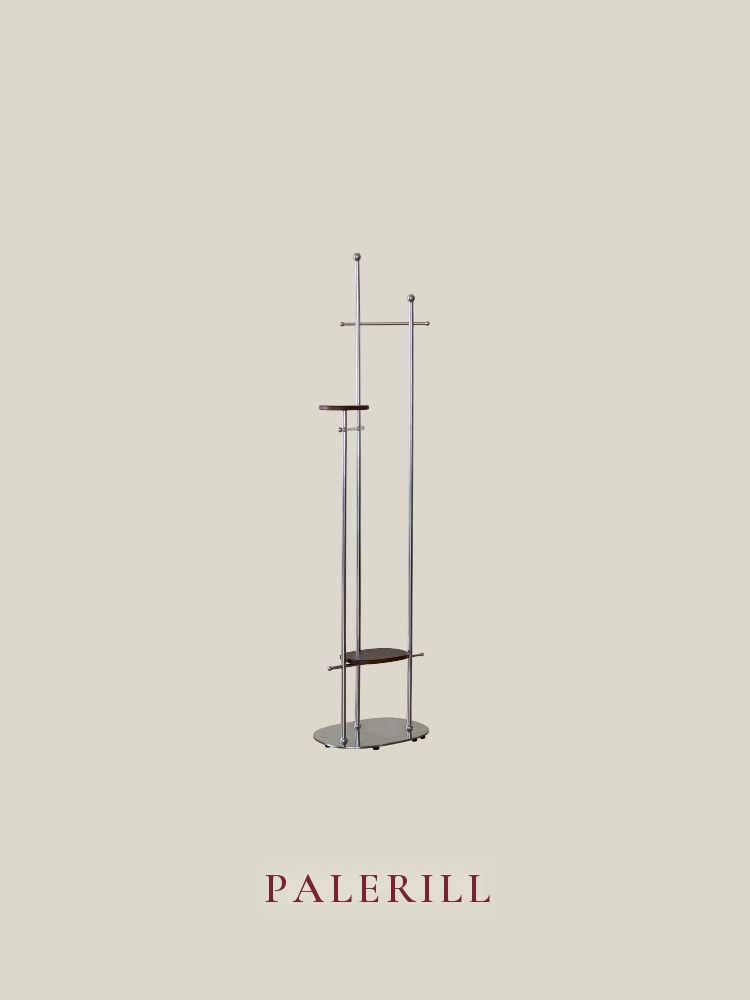Mobile Stainless Steel Clothes Rack — AMF0008, view 2
