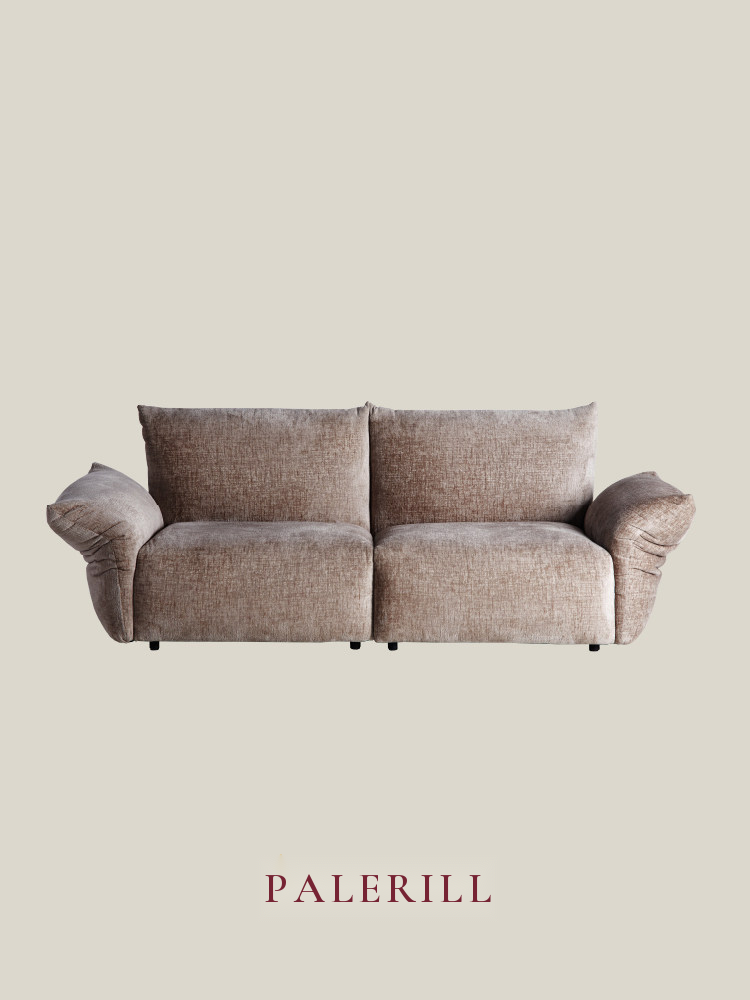 Soft Upholstered Straight Sofa — AMF0026, view 2