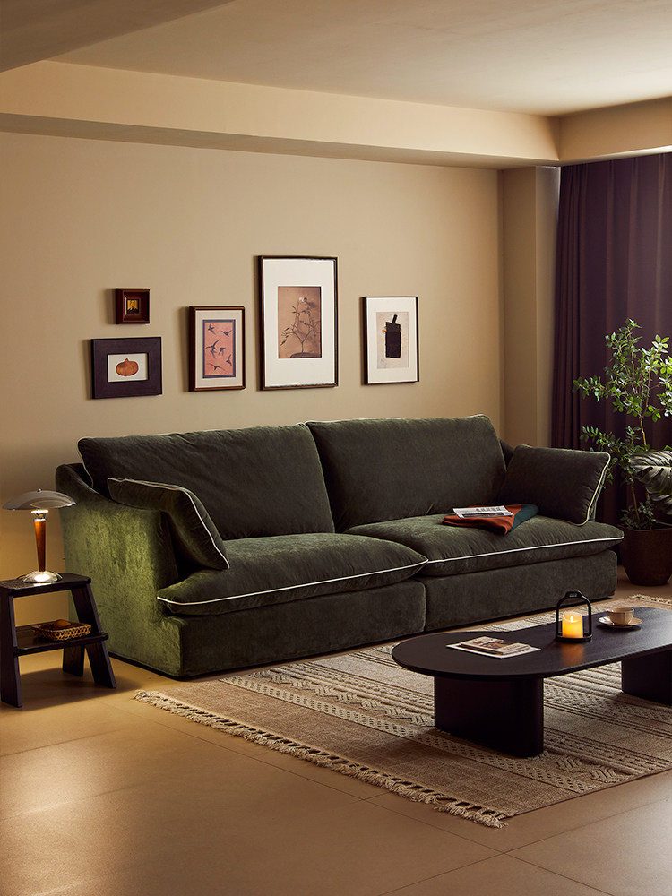Deep-Seat Fabric Sofa Bed — AMF0040, view 3