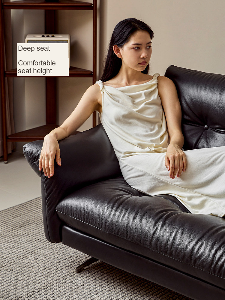 Bauhaus Leather Sofa — AMF0048, view 3