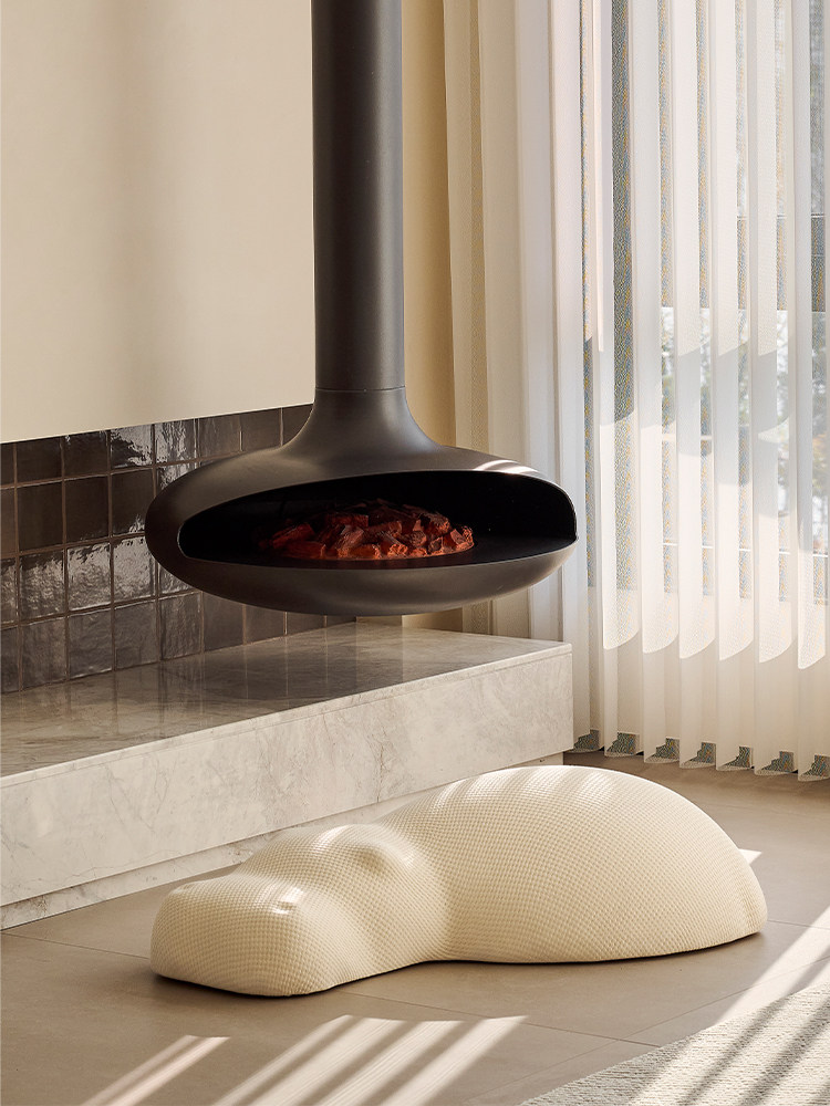 Hippo-Shaped Floor Pouf — AMF0061, view 3