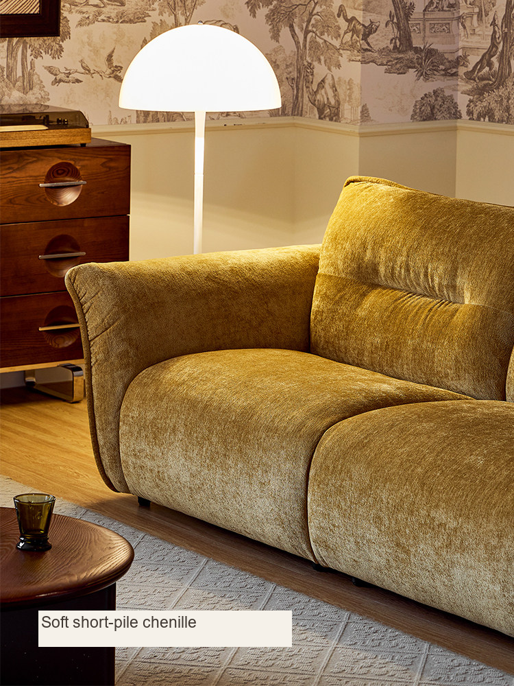 High-Back Chenille Sofa — AMF0052, view 3