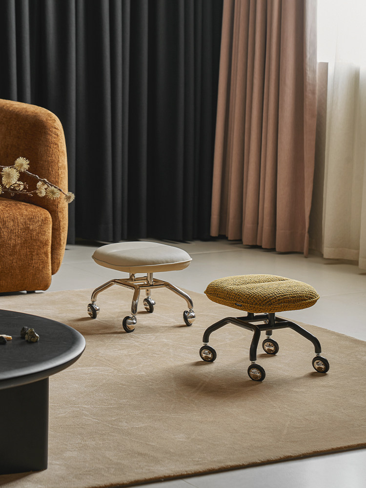 Rolling Low Stool — AMF0002, view 4