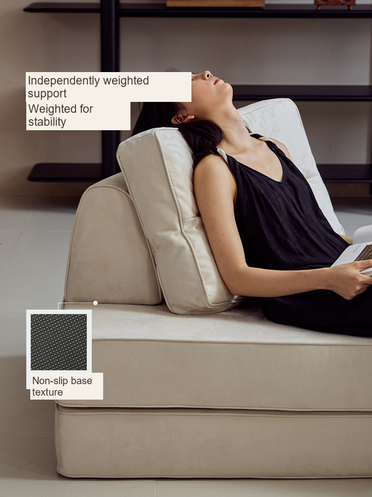 Compact Modular Fabric Sofa — AMF0025, view 4