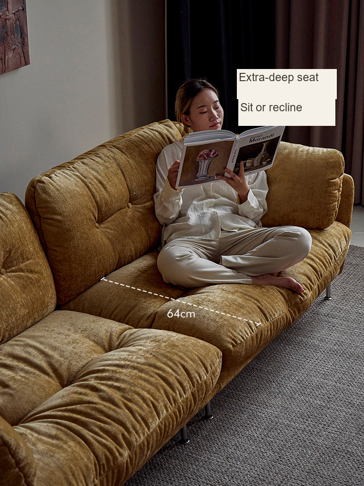 French-Inspired Chenille Sofa — AMF0059, view 4