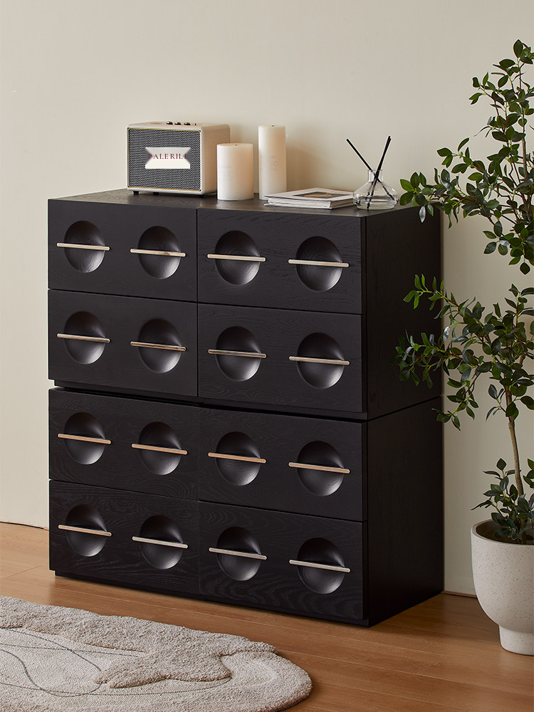 Compact Wooden Bedside Storage — AMF0043, view 4