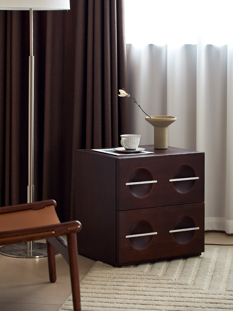 Compact Wooden Bedside Storage — AMF0043, view 5