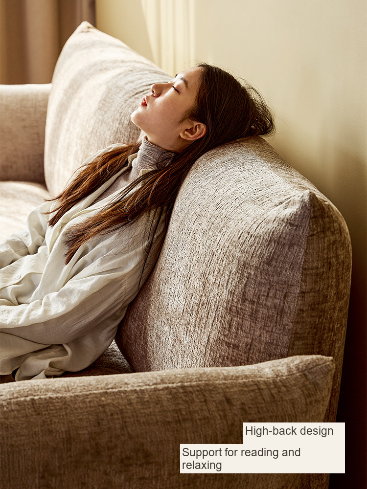 Soft Upholstered Straight Sofa — AMF0026, view 5