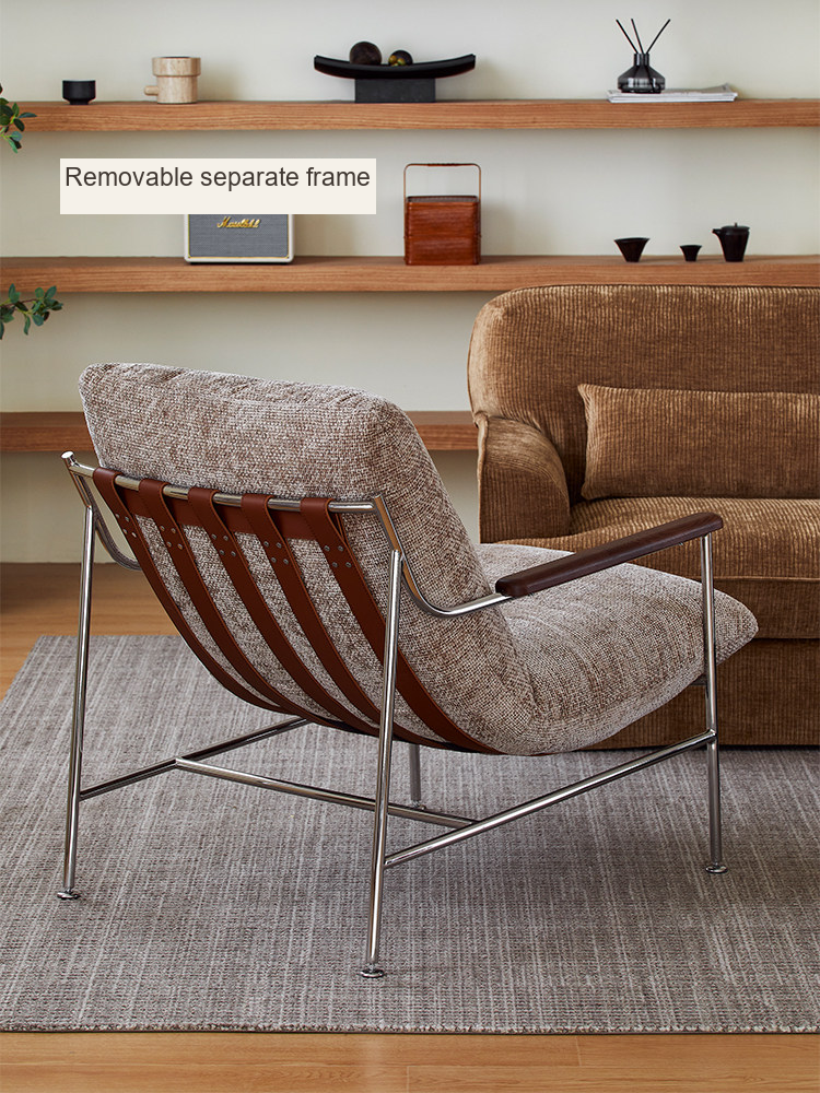 Upholstered Lounge Chair — AMF0041, view 5