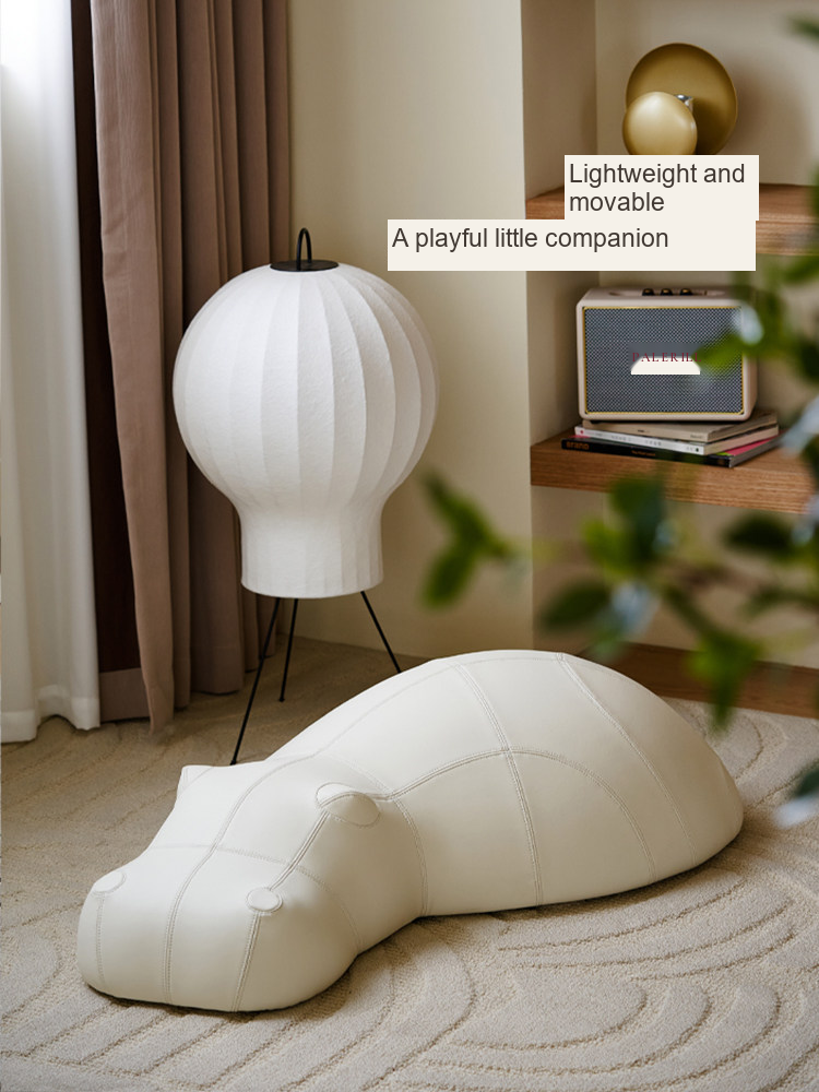 Hippo-Shaped Floor Pouf — AMF0061, view 5