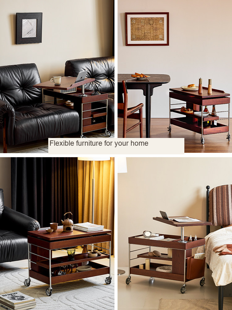 Adjustable Mobile Side Table — AMF0003, view 5