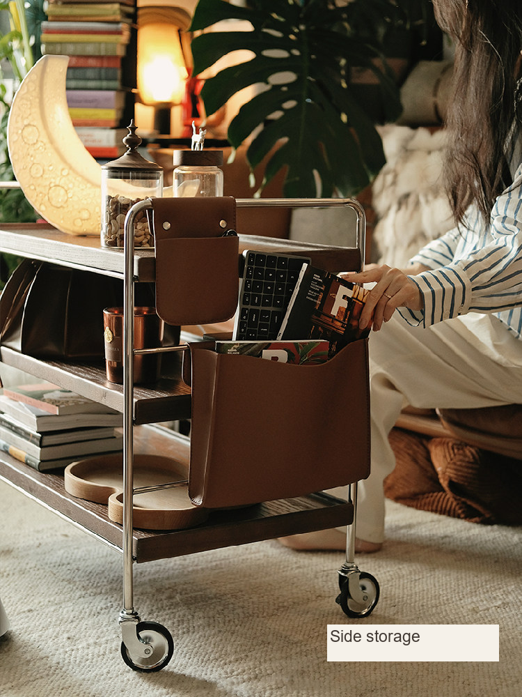 Mobile Side Table and Storage Trolley — AMF0004, view 6