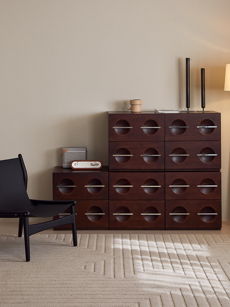 Compact Wooden Bedside Storage — AMF0043, view 6