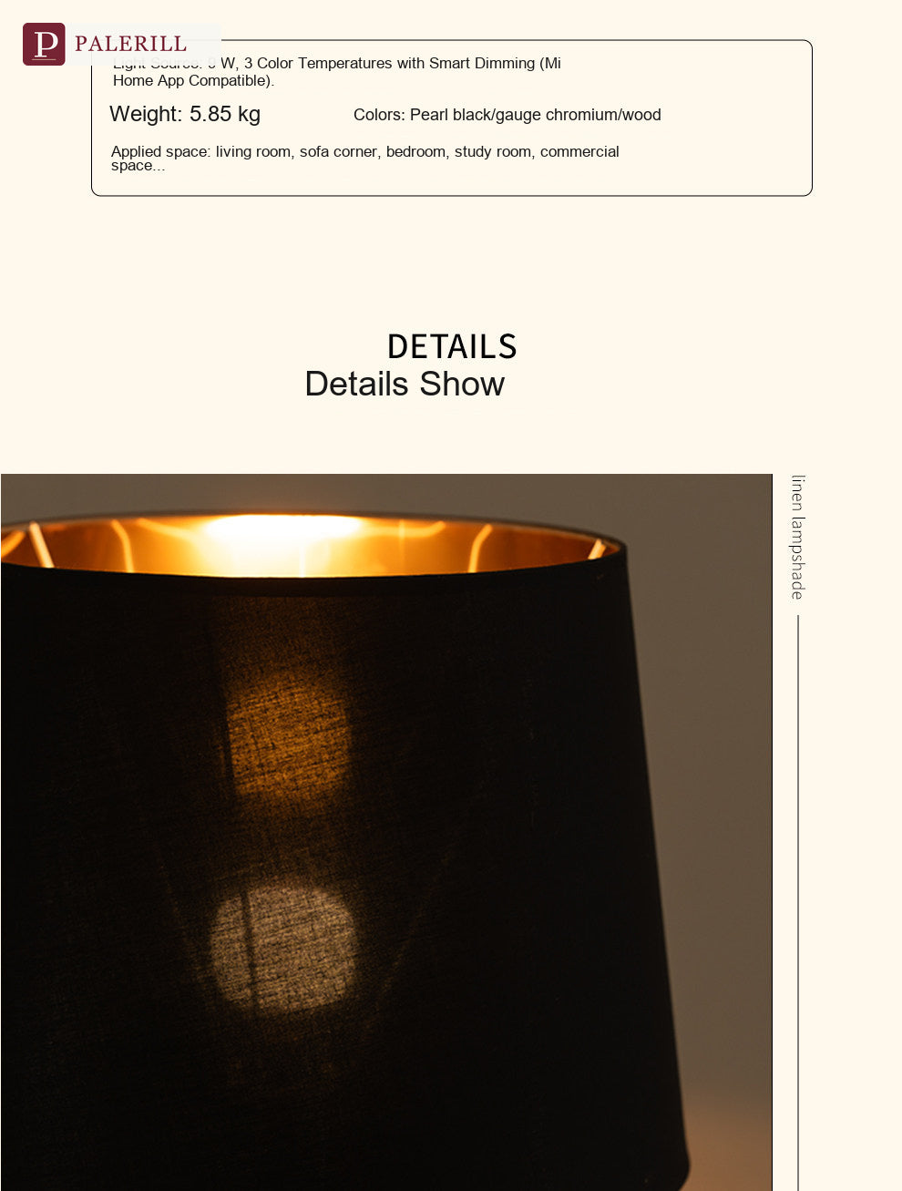 PALERILL | Italian Minimalist Designer Floor Lamp
