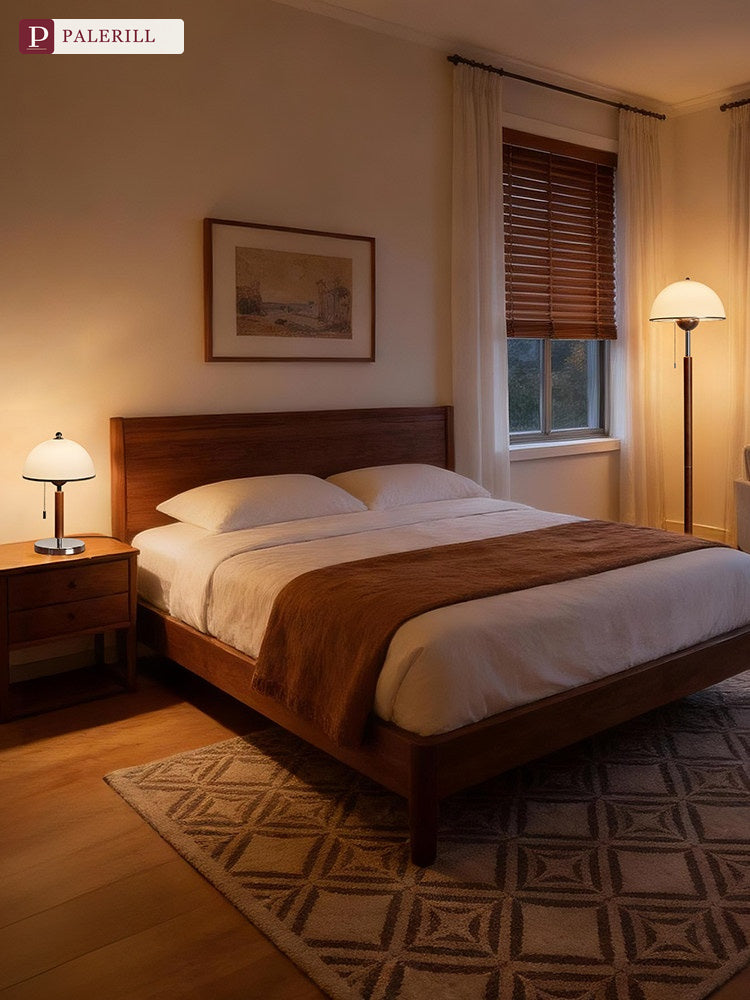 PALERILL | Mid-Century Ambient Bedside Floor Lamp