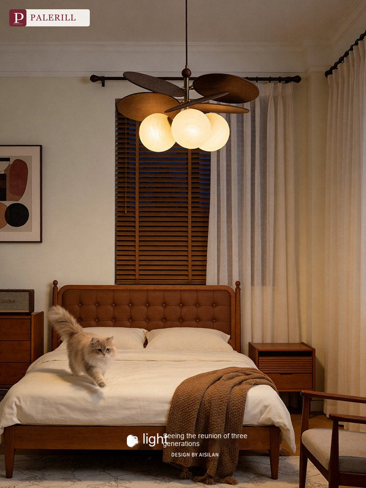 PALERILL | Mid-Century Raffia Pendant Light, Song Aesthetic