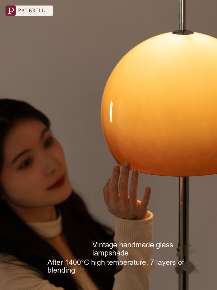 PALERILL | lampadaire coucher de soleil champignon mid-century