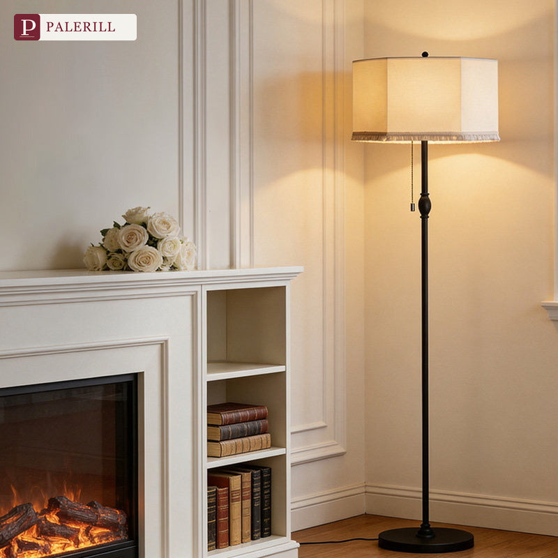 PALERILL | American Vintage Diffused-Glow Floor Lamp