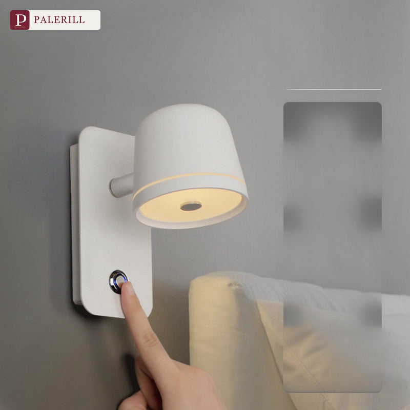 PALERILL | Minimalist Wall-Mounted Bedside Reading Light