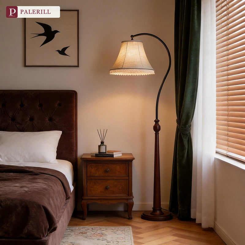 PALERILL | American Vintage Bedside Floor Lamp