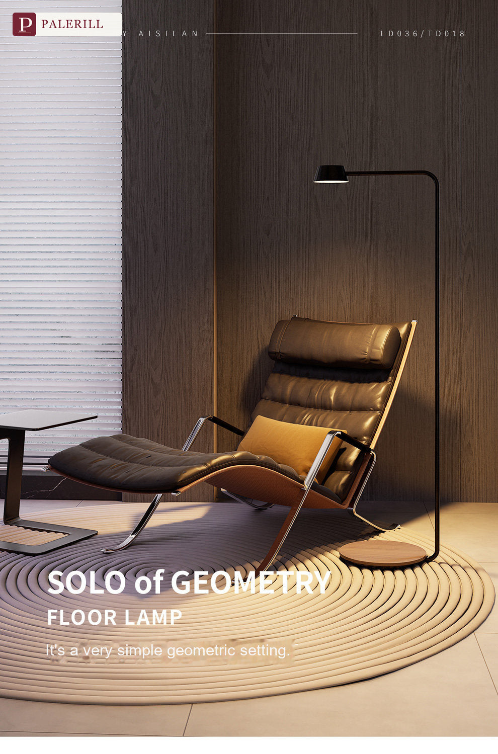 PALERILL | Full-Spectrum Eye-Care Living Room Lamp
